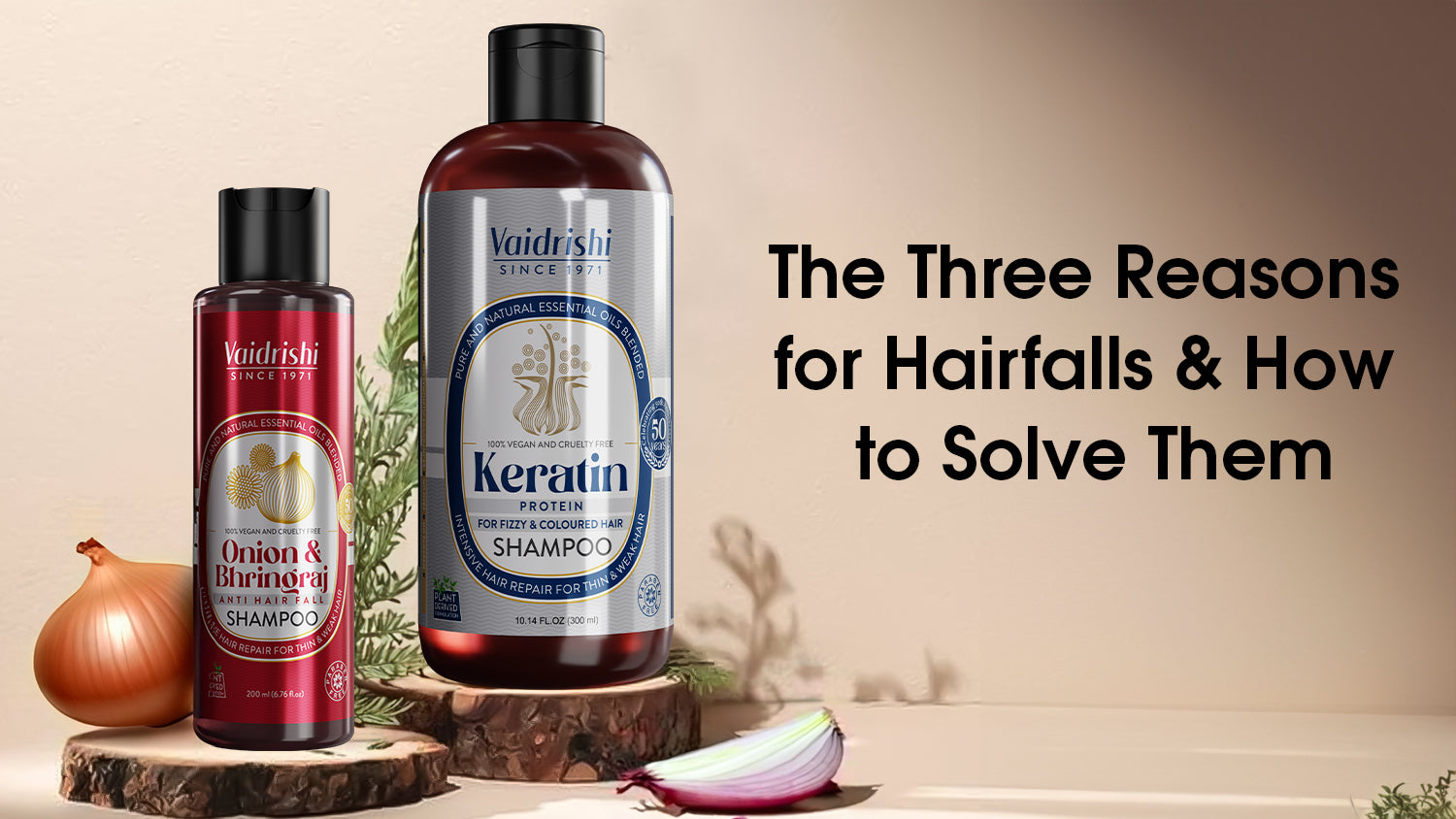 The Three Reasons for Hairfalls and How to Solve Them
