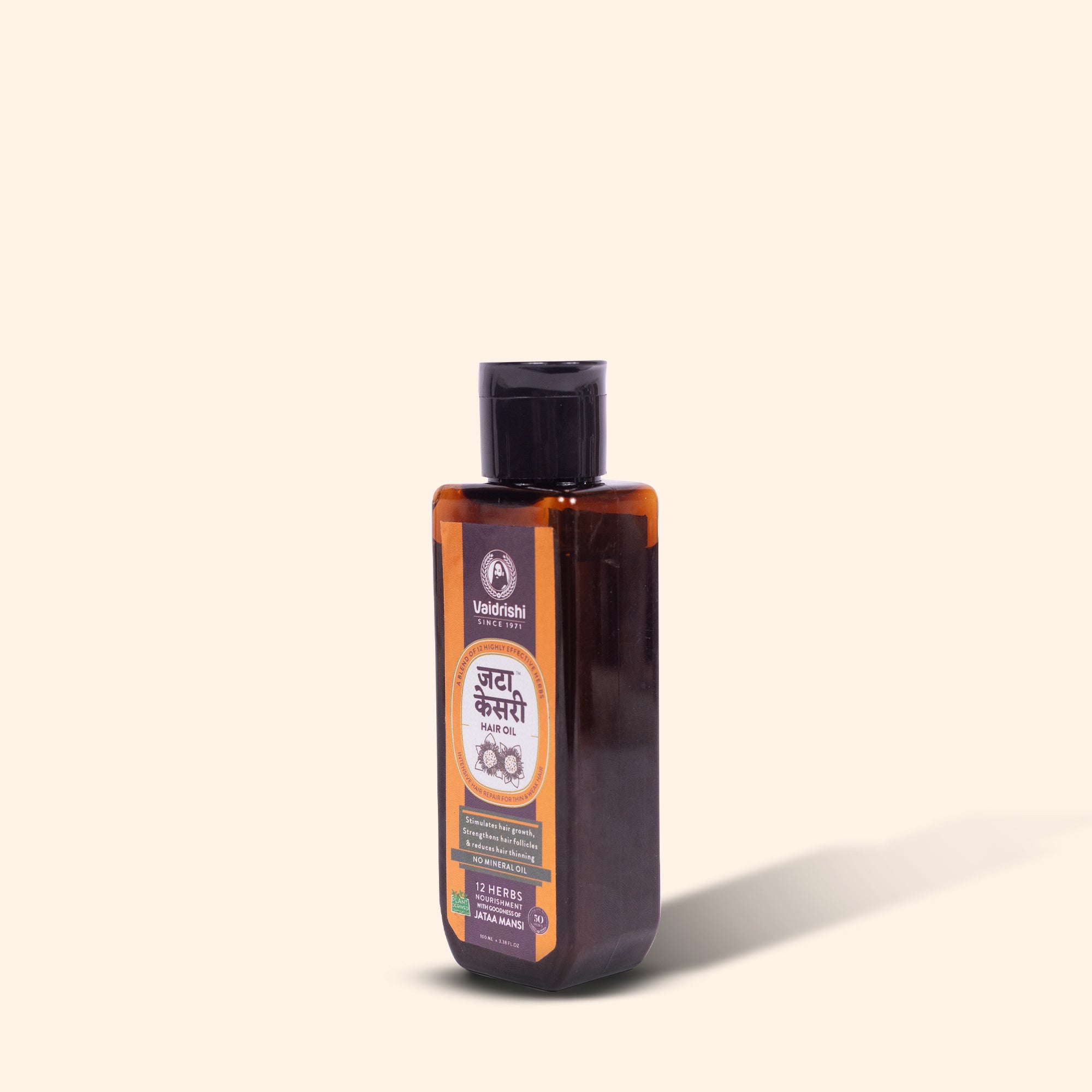 Jata Kesri Hair Oil | For Damaged and Weak Hair | No Paraffin | 100 ml