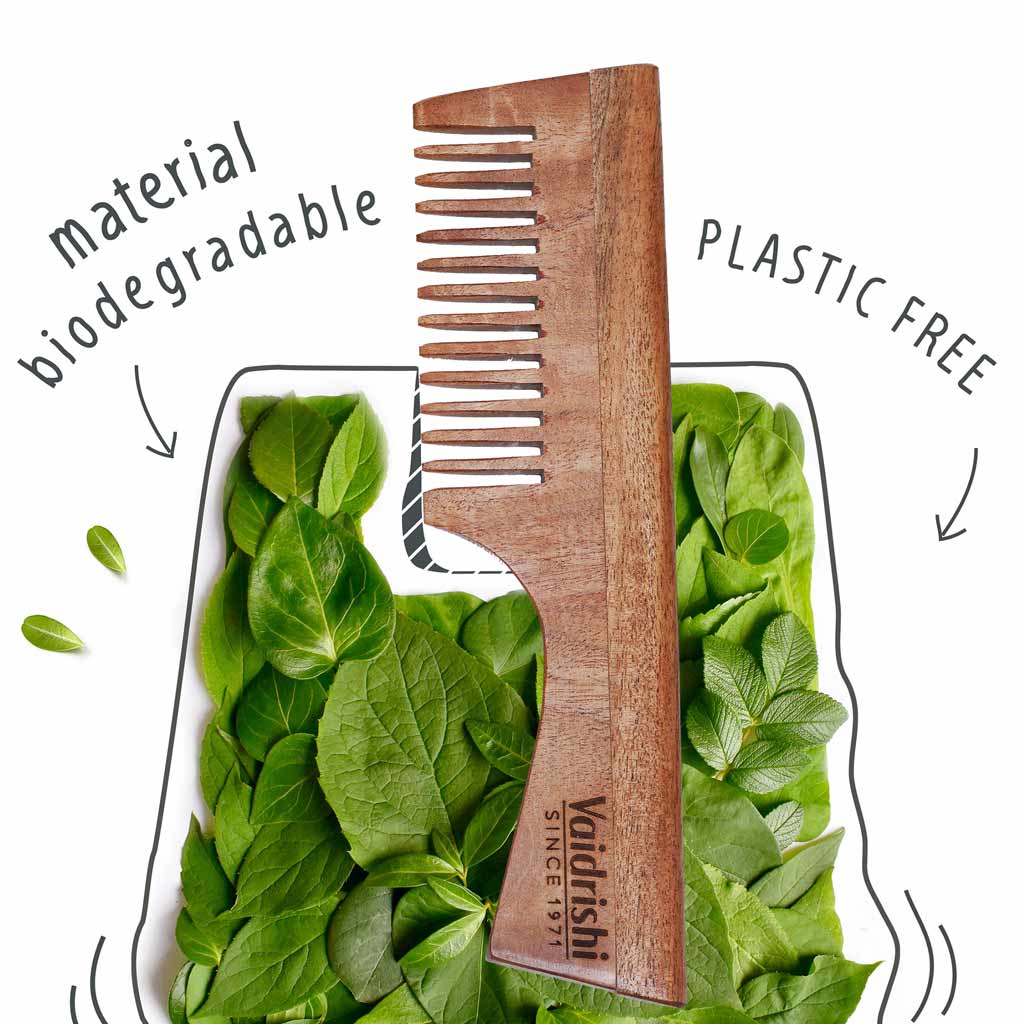 Vaidrishi Wooden Handle Comb
