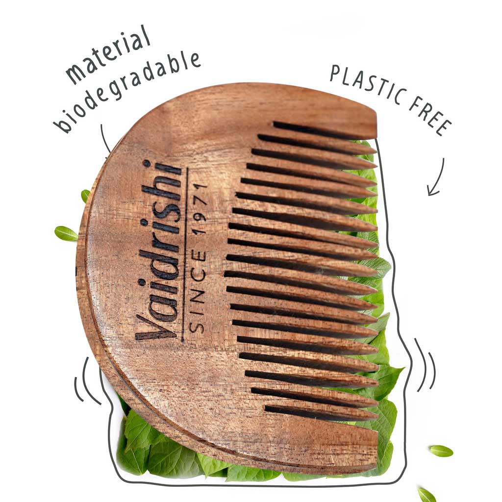 Vaidrishi Wooden Beard Comb