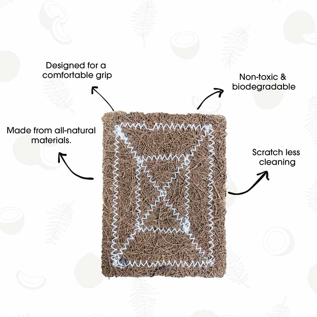 Vaidrishi Coconut Coir Scrubber