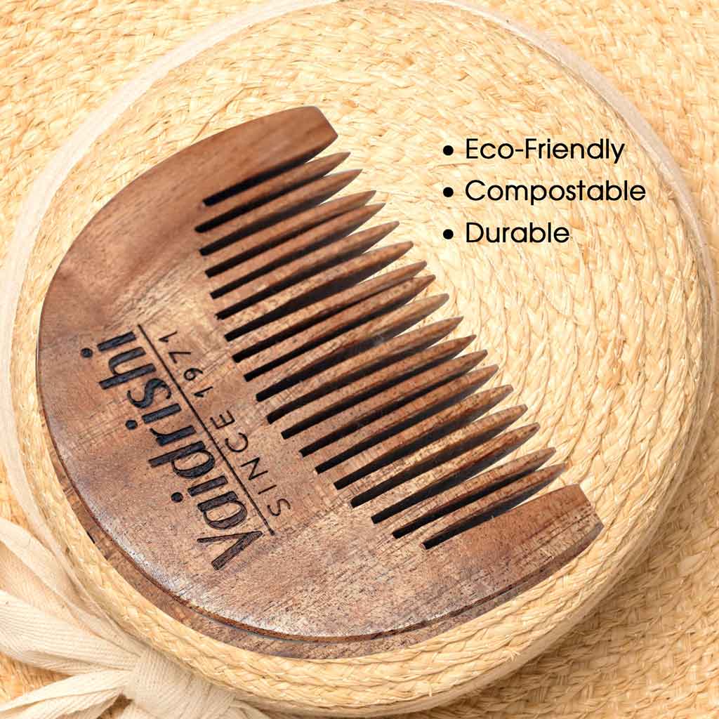 Vaidrishi Wooden Beard Comb
