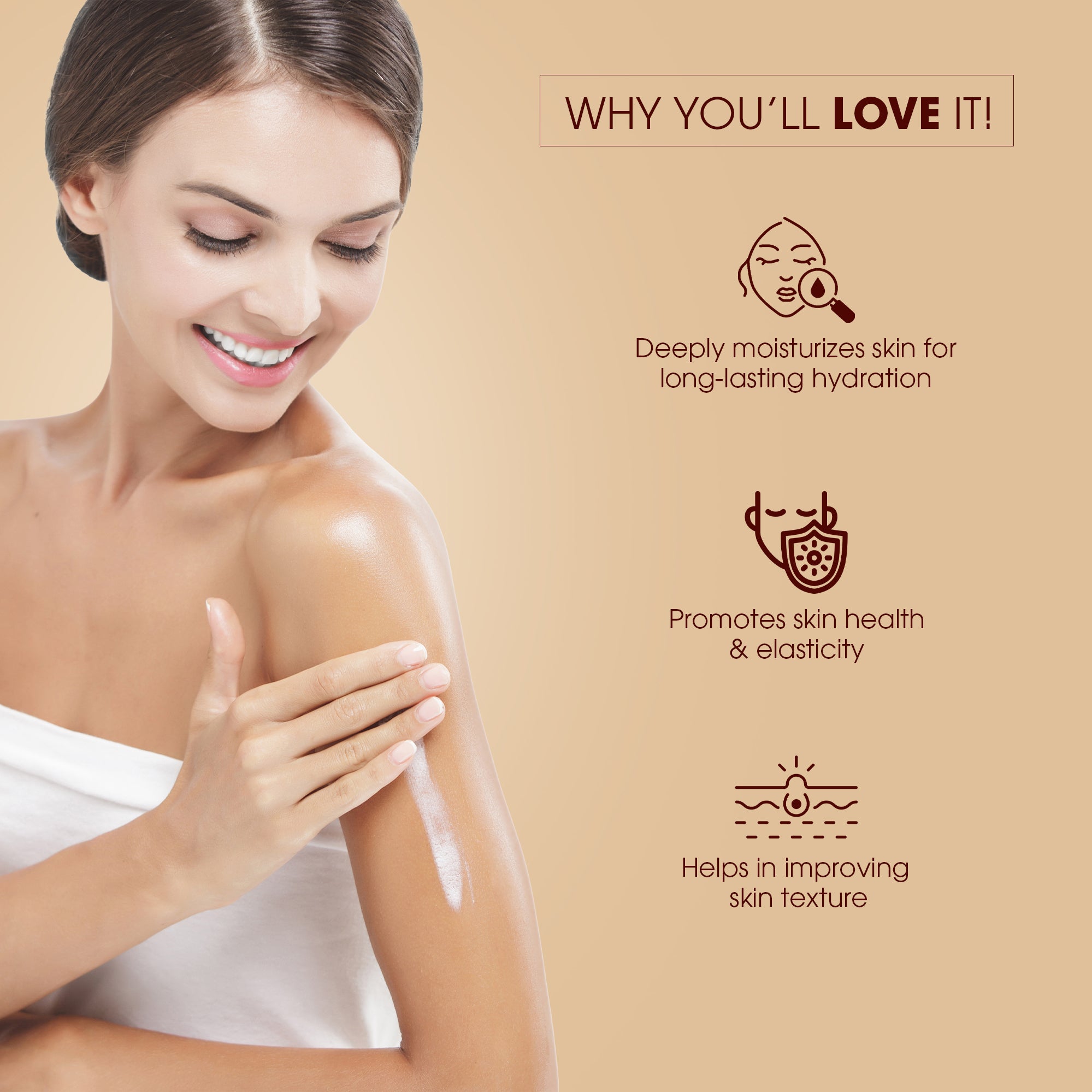 Vaidrishi Body Lotion for Rejuvenate Your Skin with Almond & Olive | Ultra Light Hydration | 200 ML