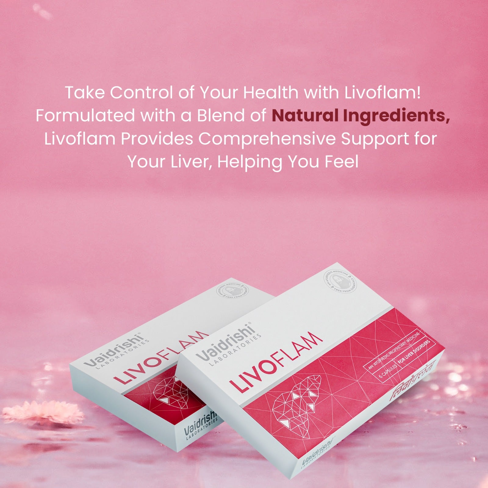 Vaidrishi Livoflam Capsules for FATTY LIVER | वैद्रिषी लिवोफ्लैम कैप्सूल फैटी लिवर के लिए |