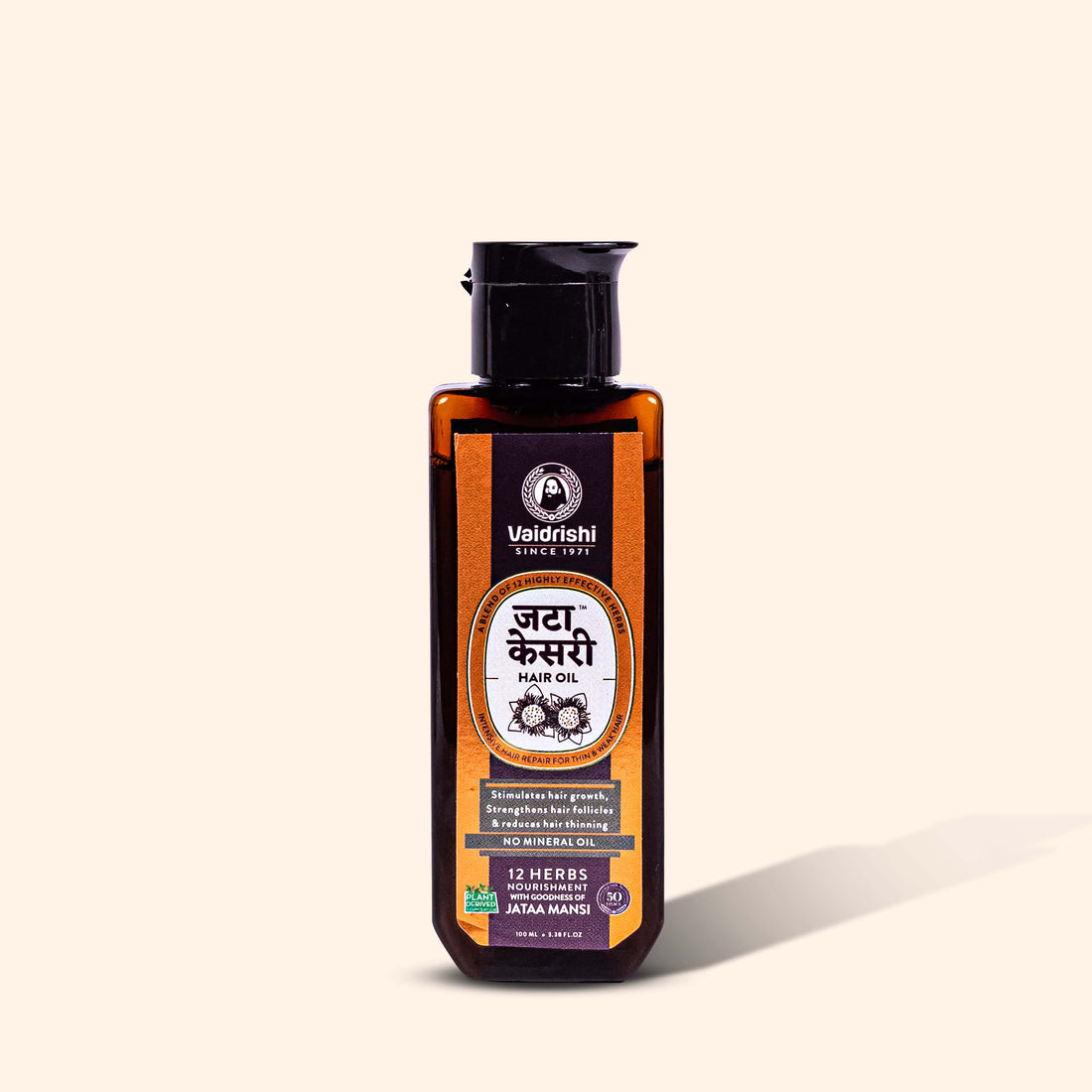 Jata Kesri Hair Oil | For Damaged and Weak Hair | No Paraffin |  100 ml