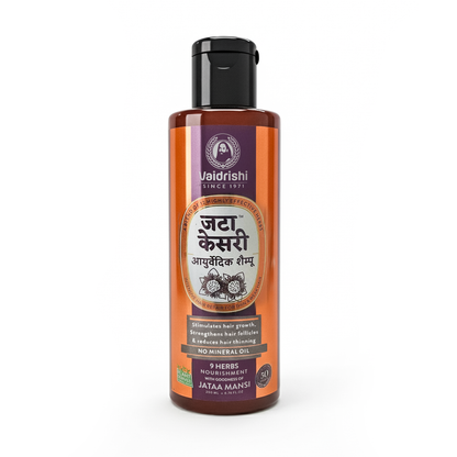 Vaidrishi Jata Kesari Ayurvedic Shampoo – Herbal Solution for Hair Growth &amp; Repair-200ml