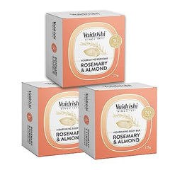 Vaidrishi Rosemary & Almond Nourishing Body Bar - Pack of 3