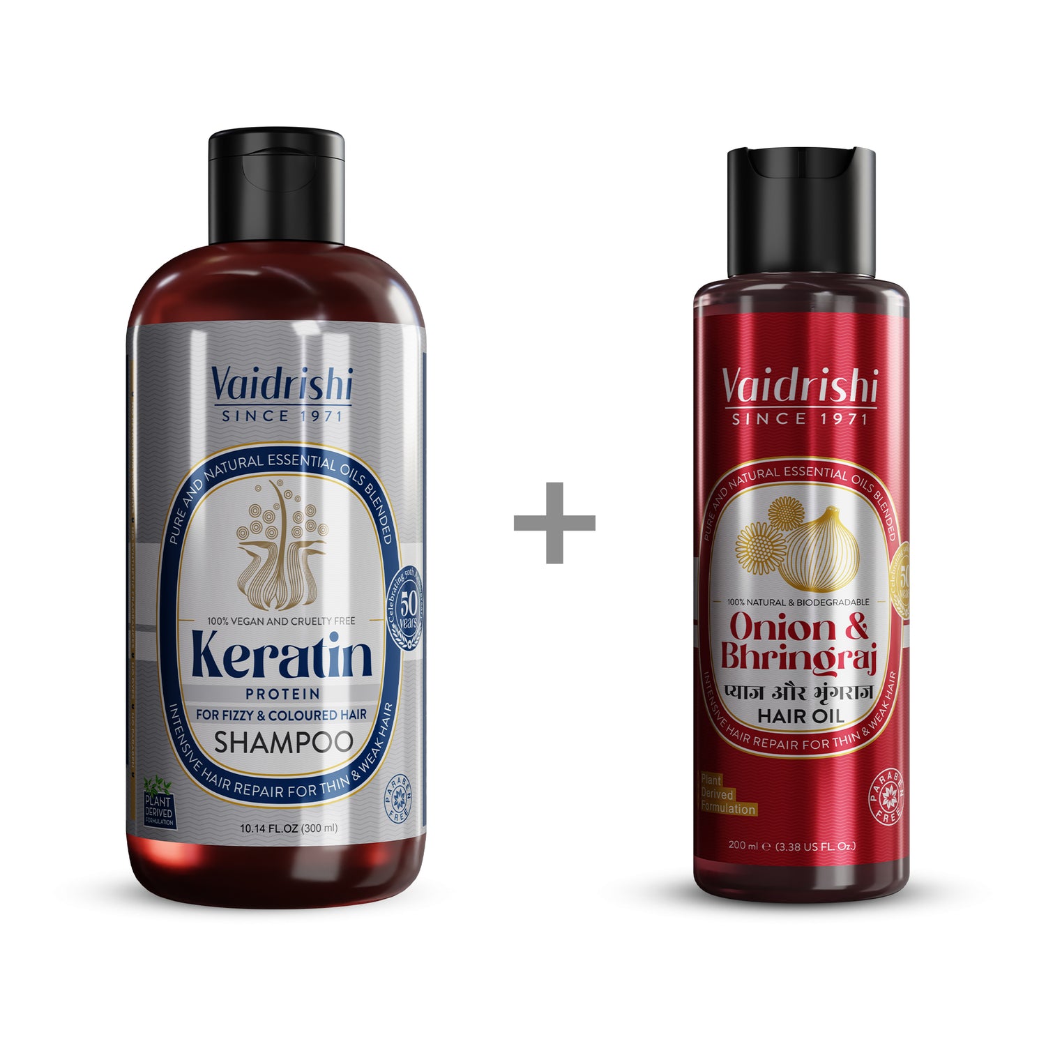 Buy Keratin Shampoo &amp; Save 30% on Onion &amp; Bhringraj Hair Oil