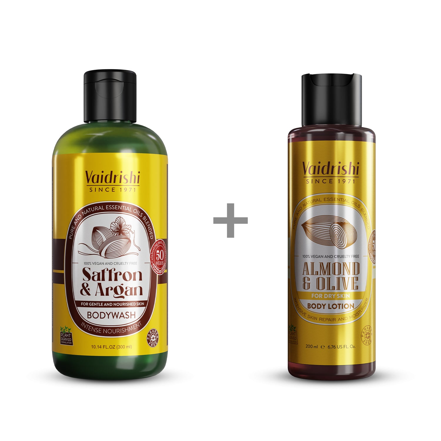 Buy Saffron and Argan Body Wash &amp; Save 30% on Almond Body Lotion