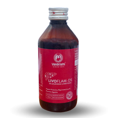 Vaidrishi Livoflam Syrup for Liver Detox &amp; Fat Metabolism | लिवर डिटॉक्स और फैट मेटाबॉलिज्म के लिए वैद्रिषी लिवोफ्लैम सिरप